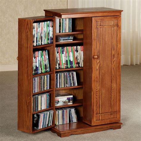 multimedia storage cabinet with doors